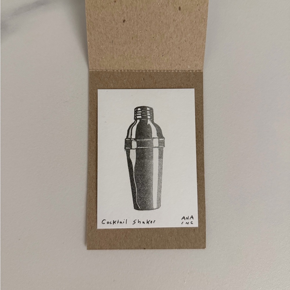 Inciardi prints - cocktail shaker x thanksgiving edition
